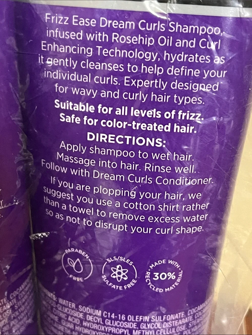 John Frieda frizz ease dream curls shampoo 2 pack